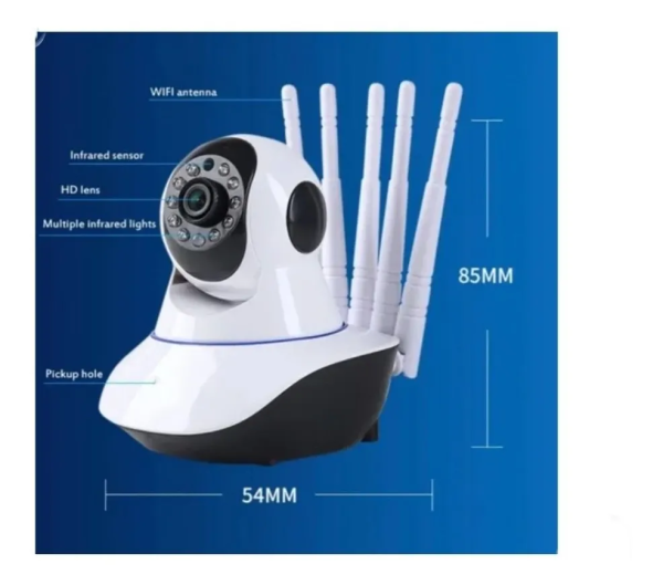 CAMARA WIFI 5 ANTENAS - Imagen 3