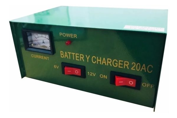 CARGADOR DE BATERIA PARA AUTO DE 6 AMP