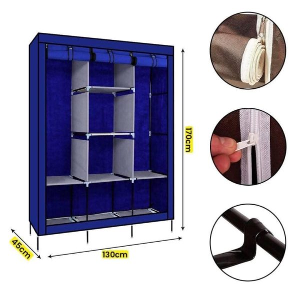 CLOSET ARMABLE DE 3 CUERPOS - Imagen 2