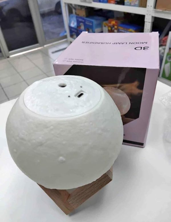 HUMIDIFICADOR  LAMPARA MODELO LUNA - Imagen 3