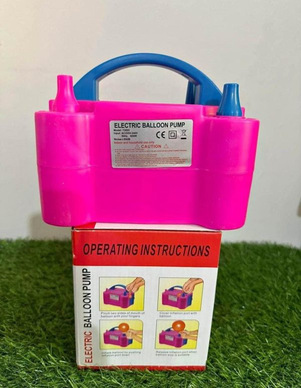 Inflador De Globos Maquina Para Inflar Globos Eléctrico - Imagen 2