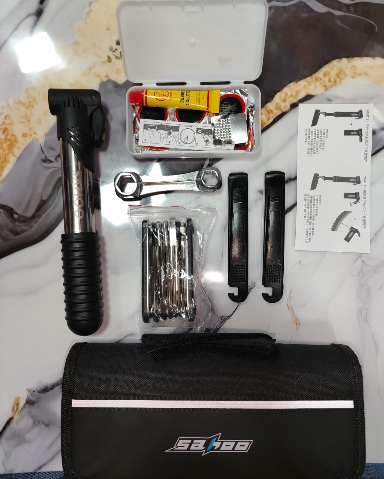 KIT PARA REPARAR BICICLETAS - Imagen 2