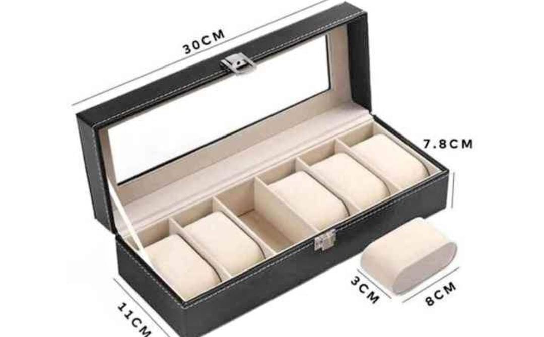 CAJA ORGANIZADORA 6 RELOJES - Imagen 4