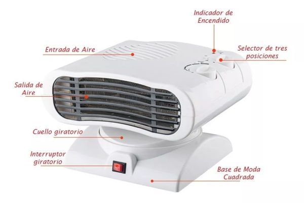 CALEFACTOR ELECTRICO 1185 - Imagen 3