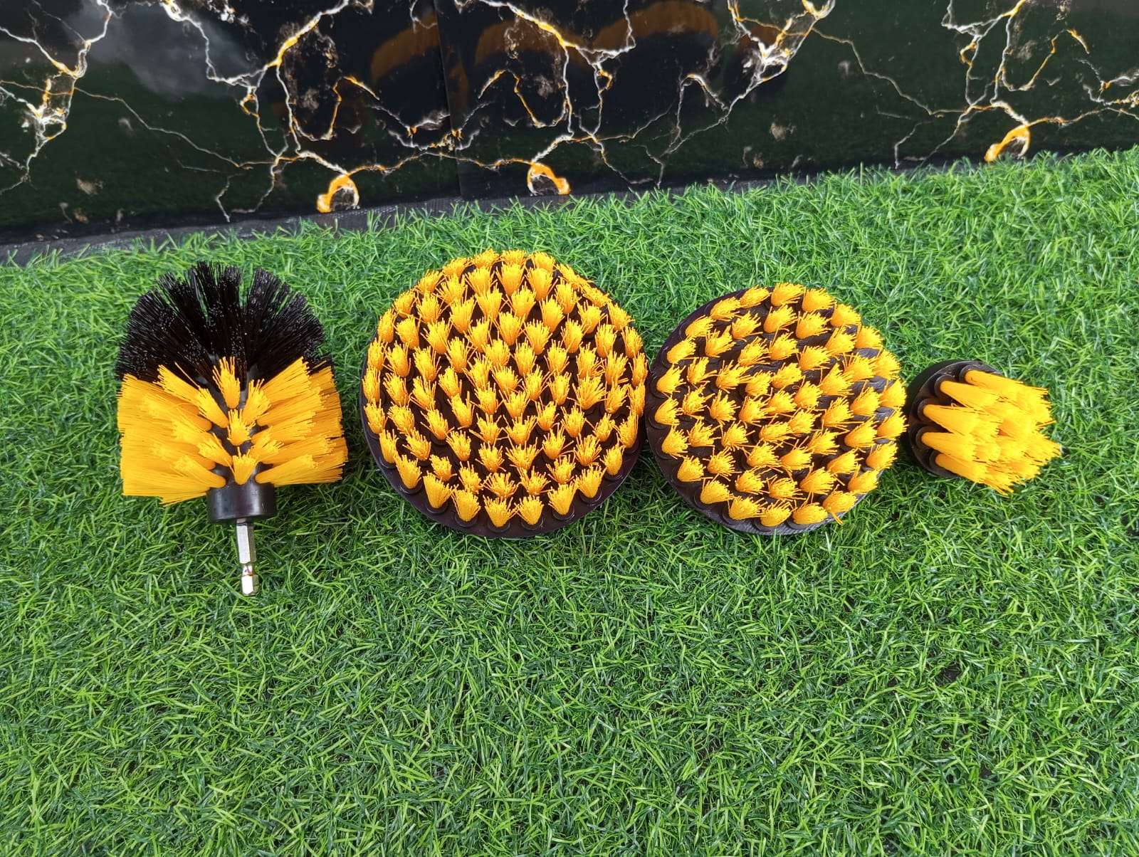 KIT 4 CEPILLOS PARA TALADRO - Imagen 3