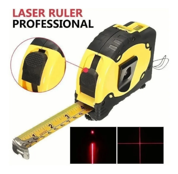 CINTA METRICA CON NIVEL LASER DE 7.5 METROS - Imagen 4