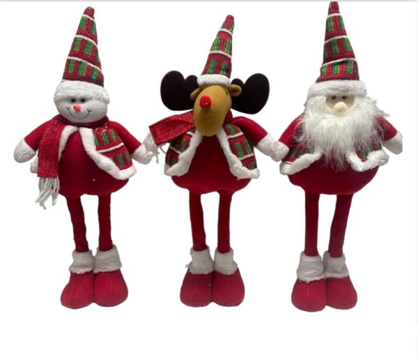 SET DE 3 VIEJOS PASCUEROS PATAS LARGA