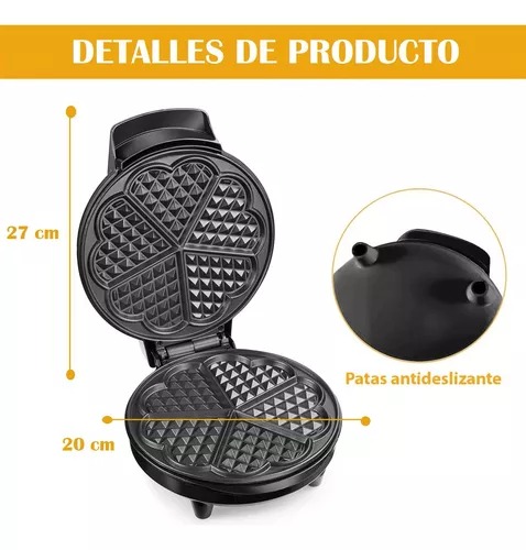 WAFLERA ELECTRICA RAF DE 1000WATTS MODELO HG 2212 - Imagen 5