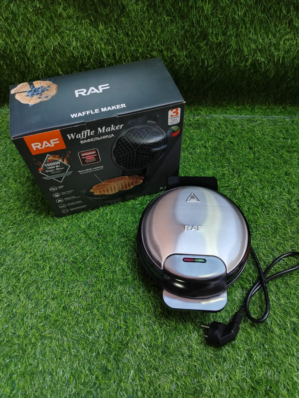 WAFLERA ELECTRICA RAF DE 1000WATTS MODELO HG 2212 - Imagen 3