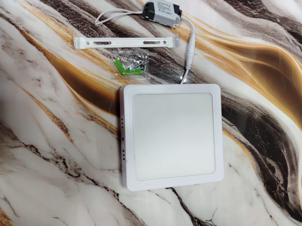 FOCO LED PANEL SOBREPUESTO CUADRADO DE 12w - Imagen 2