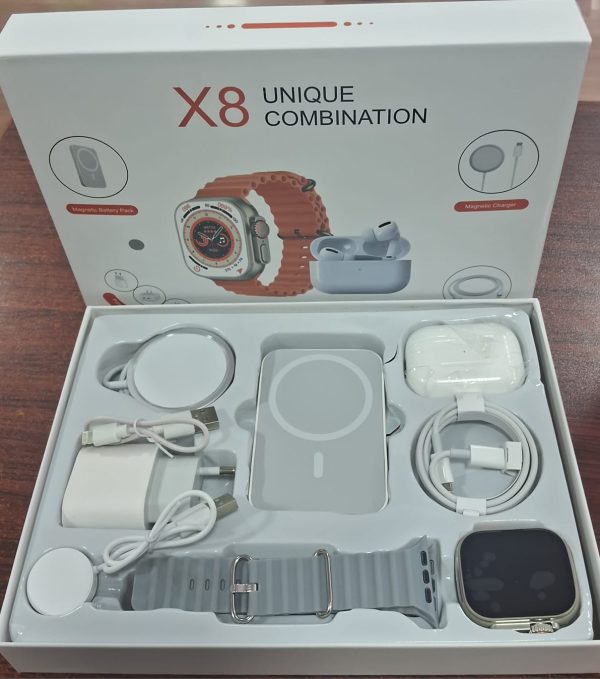 RELOJ SMART WATCH CON AUDIFONOS X8 - Imagen 4