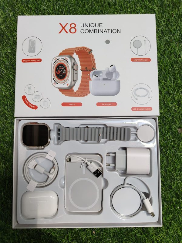 RELOJ SMART WATCH CON AUDIFONOS X8 - Imagen 2
