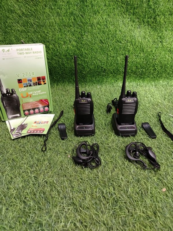 RADIO TRANSMISOR PORTABLE TWO- WAY V-2714 - Imagen 2