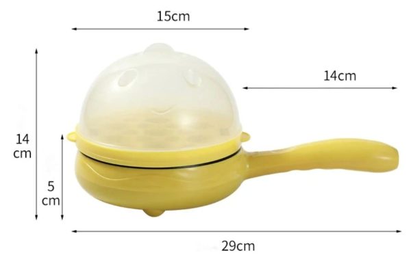 OLLA HERVIDORA DE HUEVOS MULTIFUNCIONAL - Imagen 7