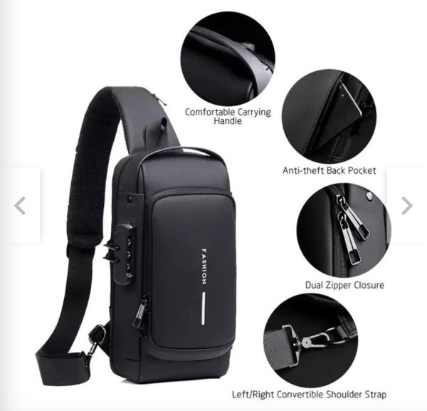 BOLSO CRUZADO ANTIRROBO - Imagen 4