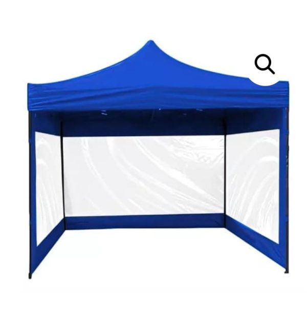 LATERAL PARA TOLDO TRASPARENTE IMPERMEABLE 3X3 - Imagen 2