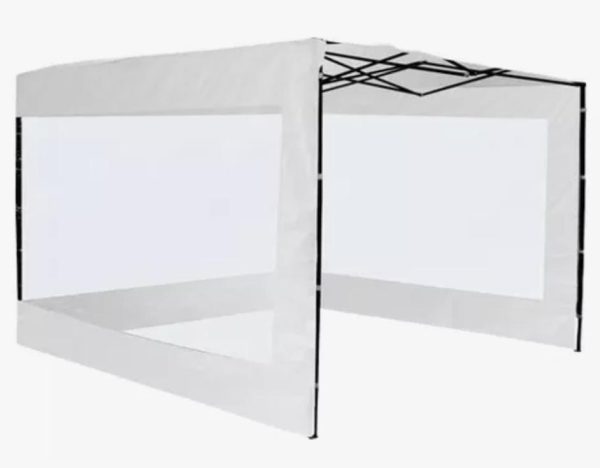 LATERAL PARA TOLDO TRASPARENTE IMPERMEABLE 3X3 - Imagen 6