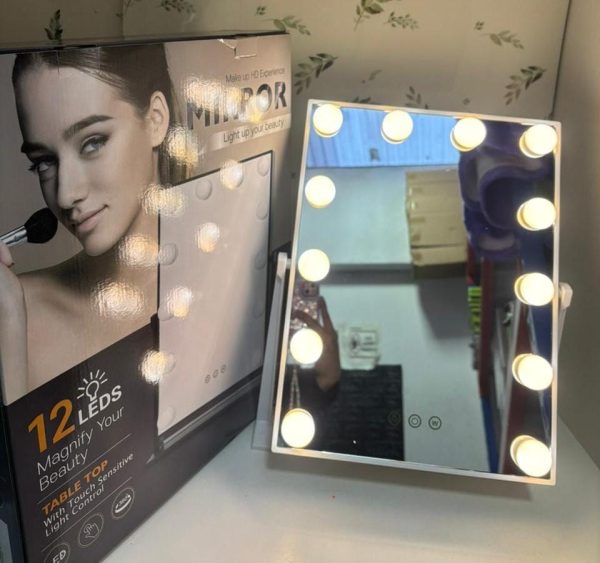ESPEJO TOCADOR DE MAQUILLAJE CON LUZ - Imagen 7