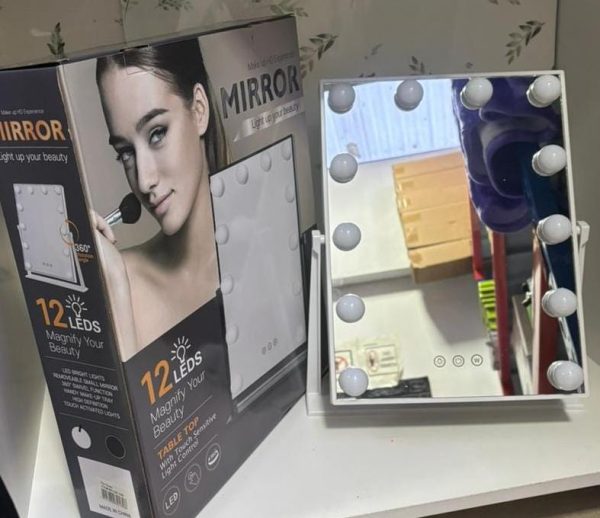 ESPEJO TOCADOR DE MAQUILLAJE CON LUZ - Imagen 5