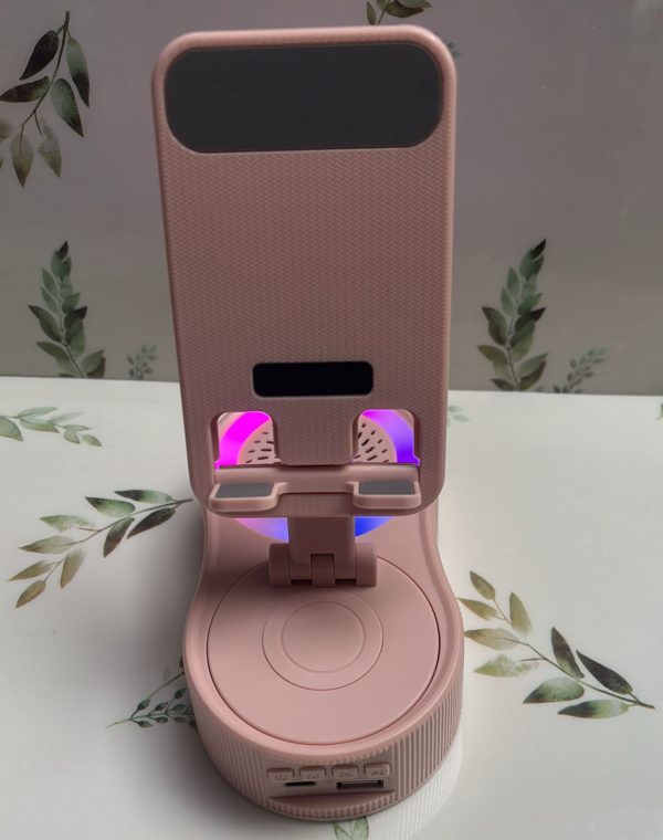 SOPORTE DE MESA PARA TELEFONO CON PARLANTE - Imagen 2
