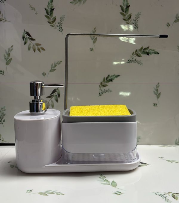 DISPENSADOR DE JABON 2 EN 1 - Imagen 2