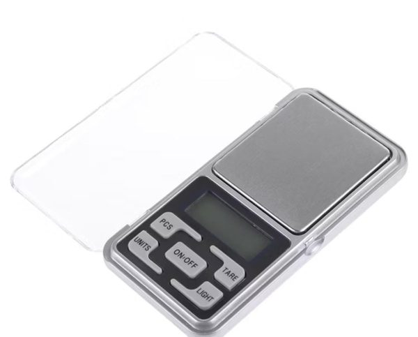 BALANZA GRAMERA PORTATIL CON 0.1  A 500 GMS DE PRESICION