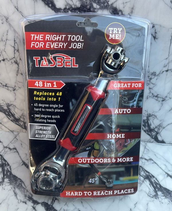 LLAVE TIGRE FIJACION MULTIUSO DE GIRO 360°  48 FUNCIONES - Imagen 2