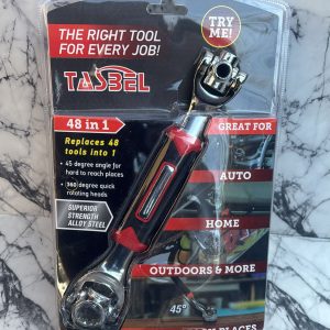 LLAVE TIGRE FIJACION MULTIUSO DE GIRO 360°  48 FUNCIONES
