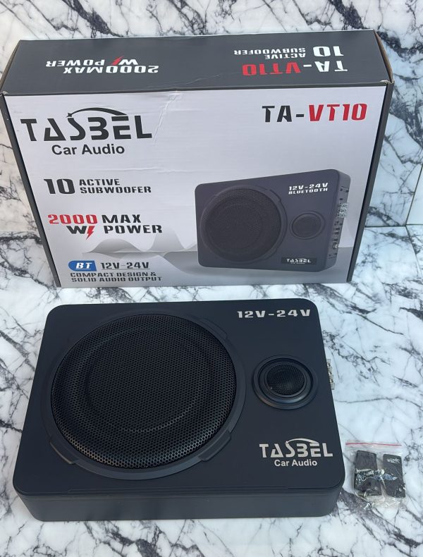 SUBWOOFER 10 PULGADAS 2000W RECTANGULAR TASBEL  TA _VT10