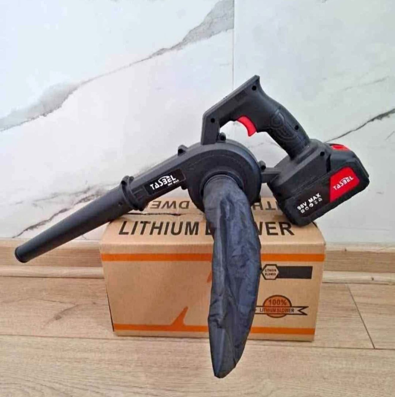 SOPLADOR INALAMBICO 2 BATERIAS 98V TASBEL - Imagen 4