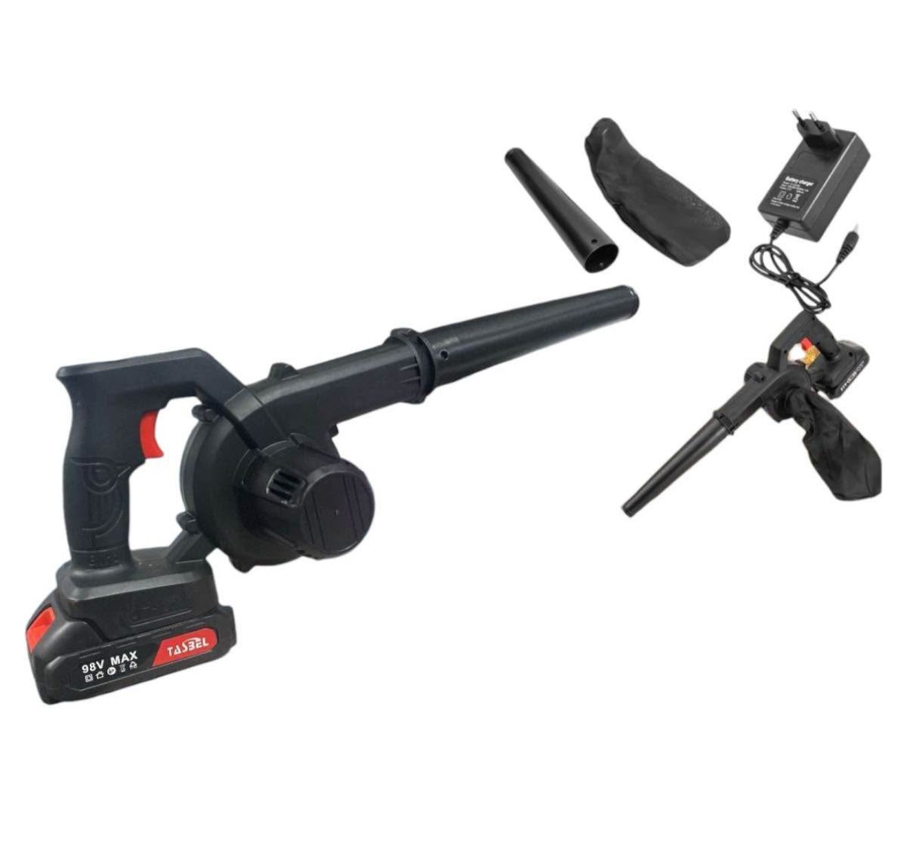 SOPLADOR INALAMBICO 2 BATERIAS 98V TASBEL - Imagen 2