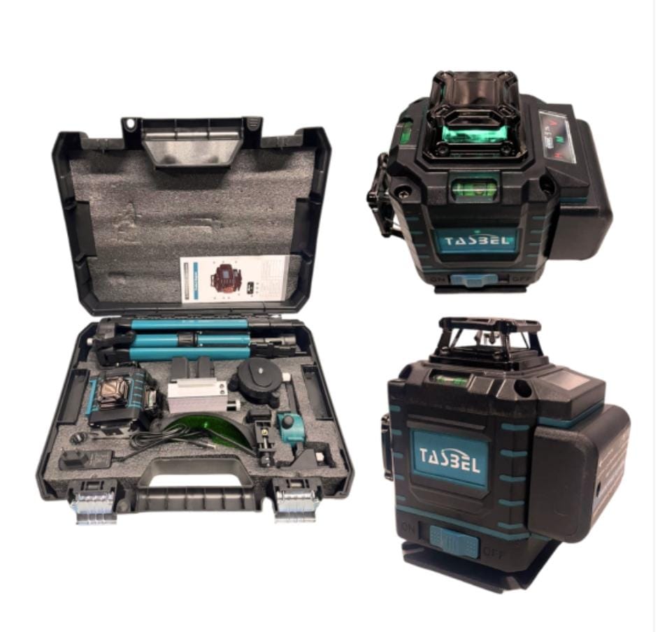 NIVEL LASER DE 16 LINEAS CON TRIPODE TASBEL INALAMBRICO - Imagen 3