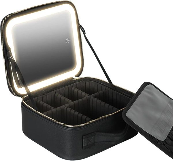 COSMETIQUERO CON ESPEJO LED - Imagen 2