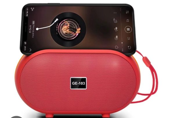 PARLANTE CON SOPORTE PARA TELEFONO