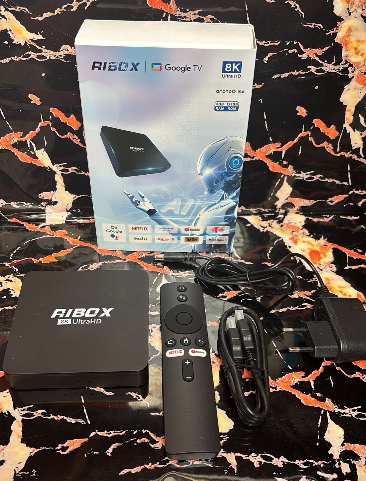 TV BOX AIBOX 8K ULTRA HD 8GB RAM 128 GB ROM - Imagen 2