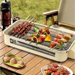 PARRILLA ELECTRICA ASADOR INTERIOR 2 EN 1 1500 WATTS
